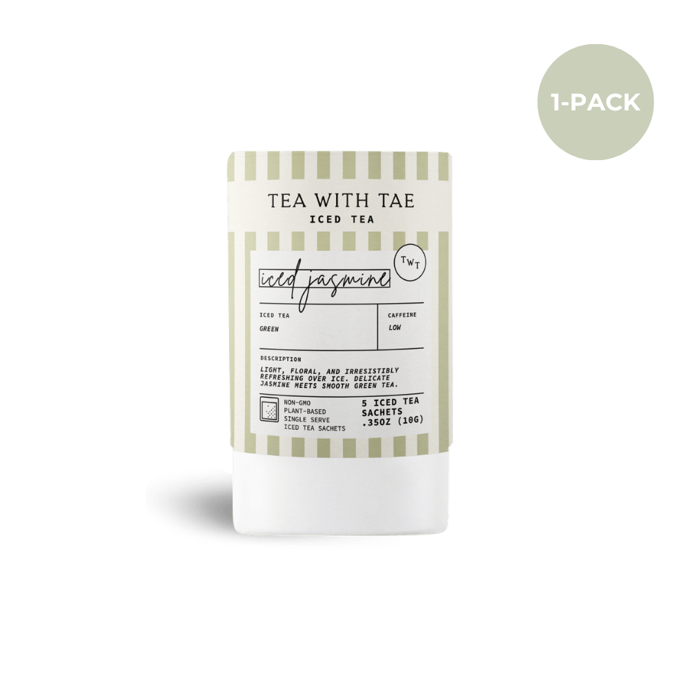 Jasmine Green Iced Mini Tea Tube (5 iced sachets)