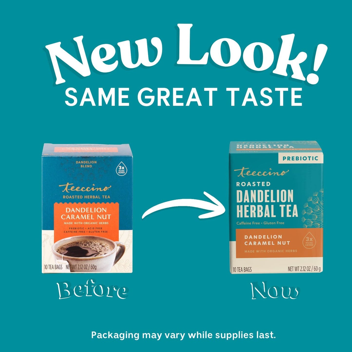 Dandelion Caramel Nut Roasted Herbal Tea