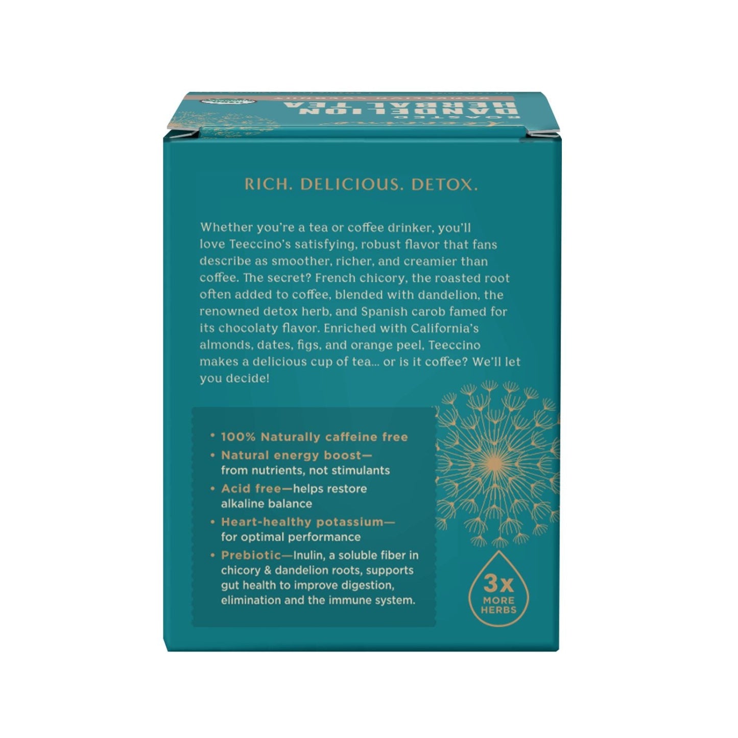 Dandelion Coconut Roasted Herbal Tea
