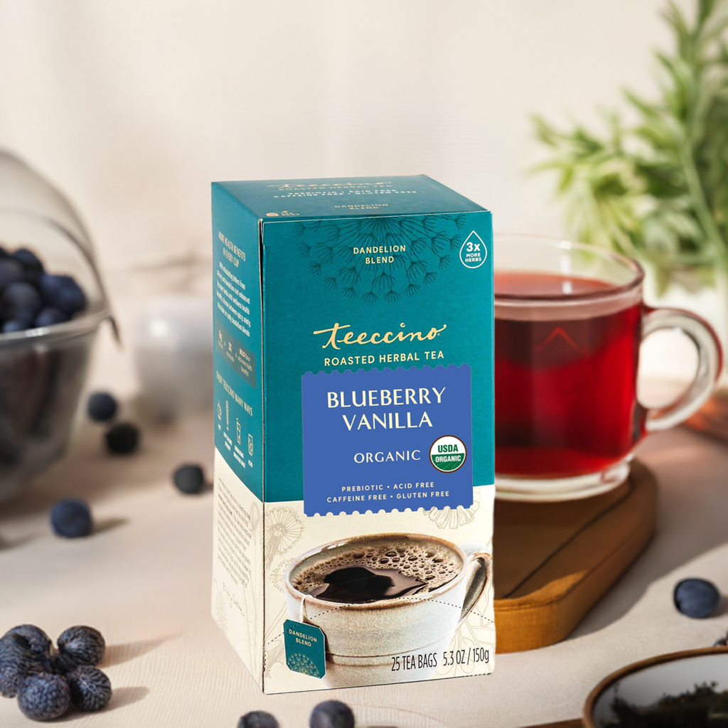 Dandelion Blueberry Vanilla Roasted Herbal Tea