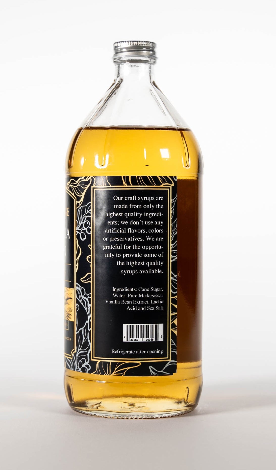 32oz Vanilla Bean Syrup