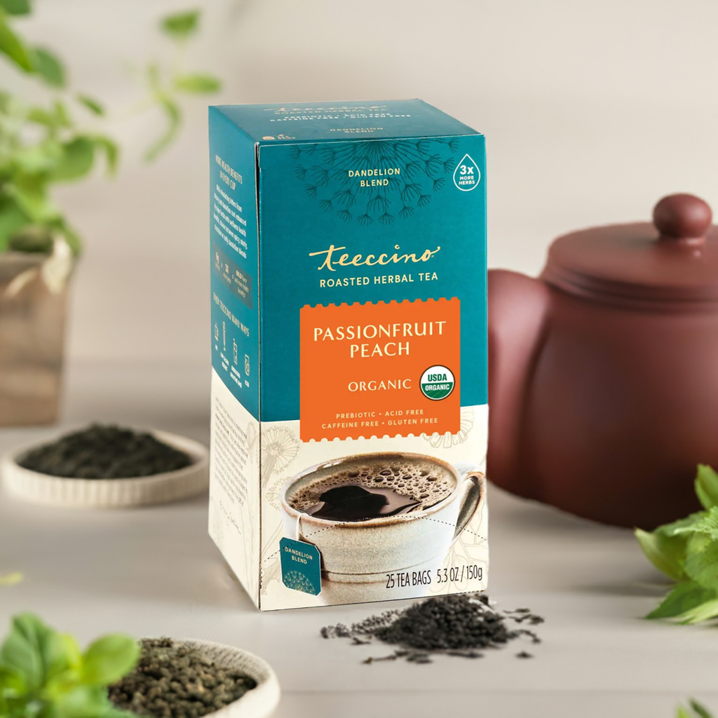 Dandelion Passionfruit Peach Roasted Herbal Tea