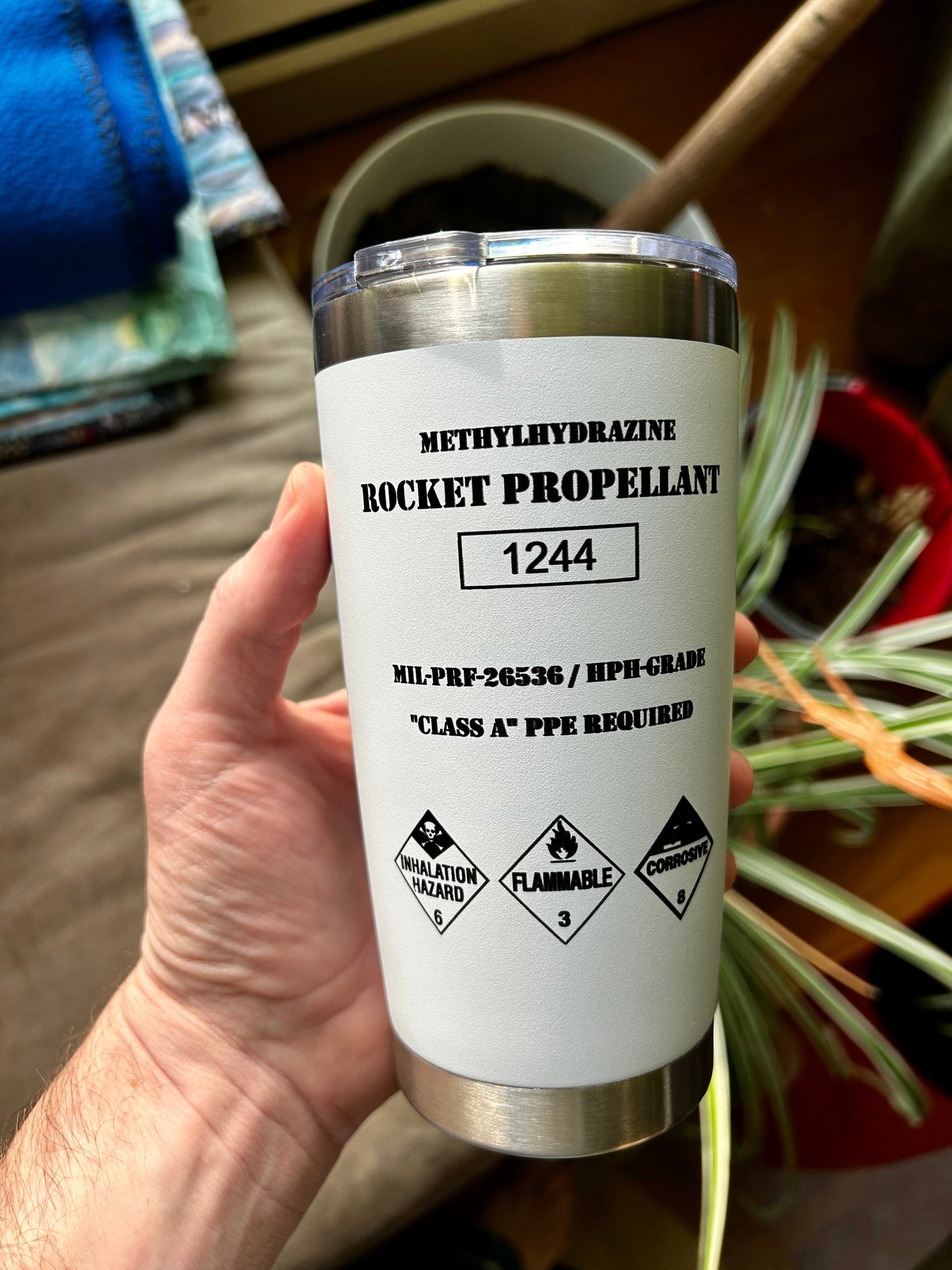 Rocket Propellant Tumbler