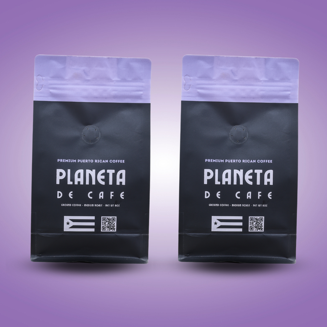 Puerto Rican Medium Roast Coffee Double Pack - Ground