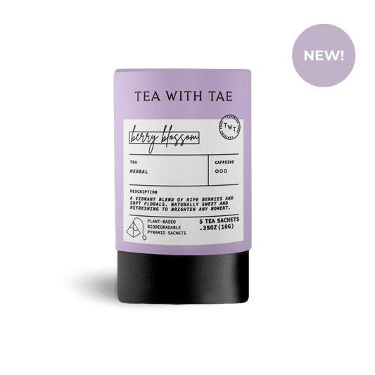 Berry Blossom Mini Tea Tube (5 tea bags)