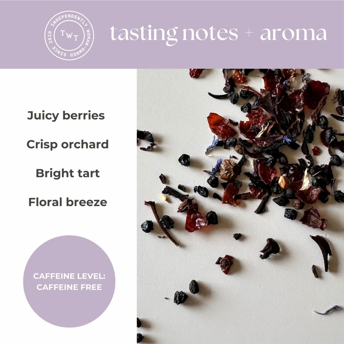 Berry Blossom Mini Tea Tube (5 tea bags)