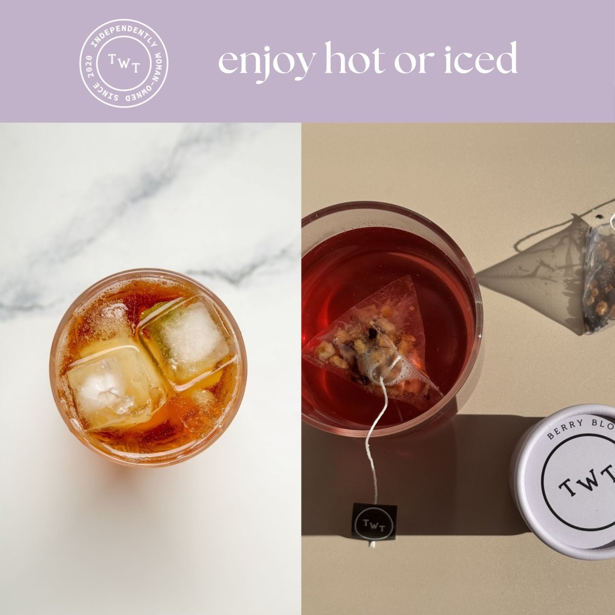 Berry Blossom Mini Tea Tube (5 tea bags)