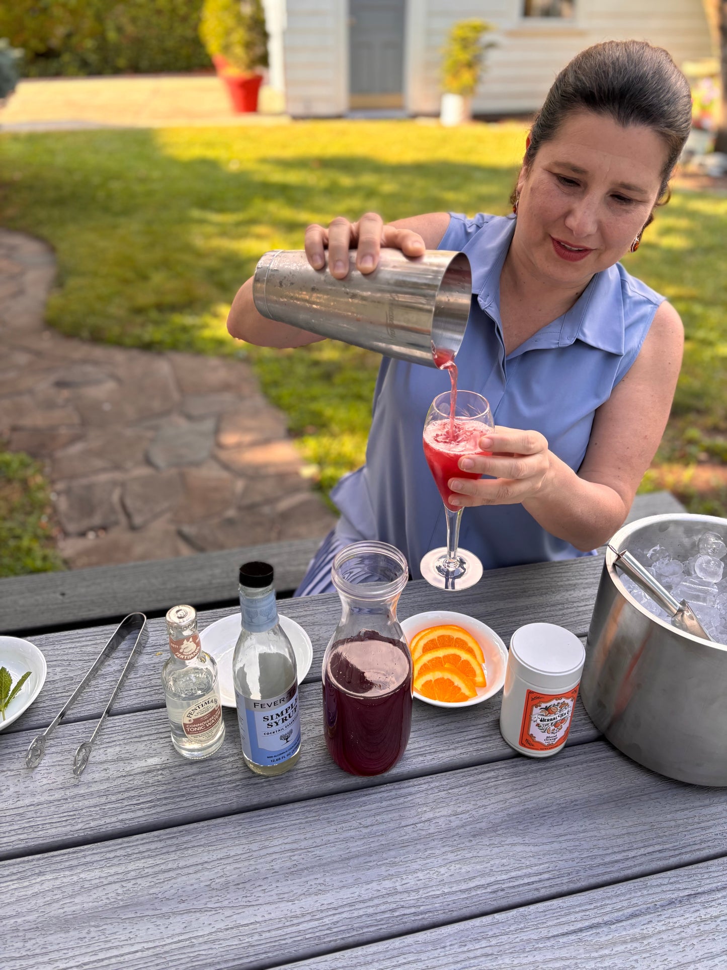 Blood Orange Herbal Tea
