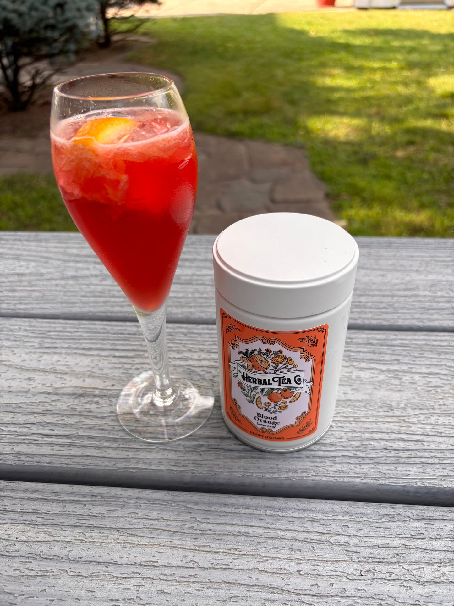 Blood Orange Herbal Tea