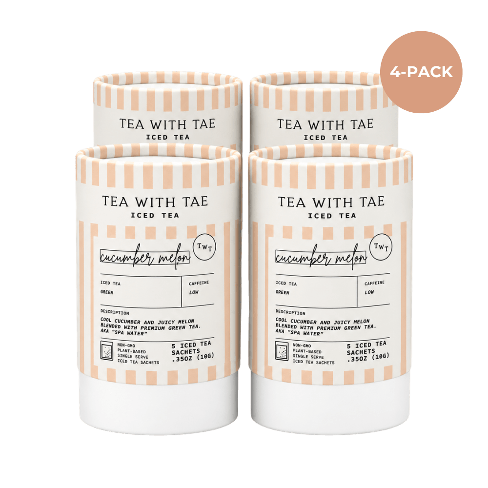 Cucumber Melon Green Iced Mini Tea Tube (5 iced sachets)