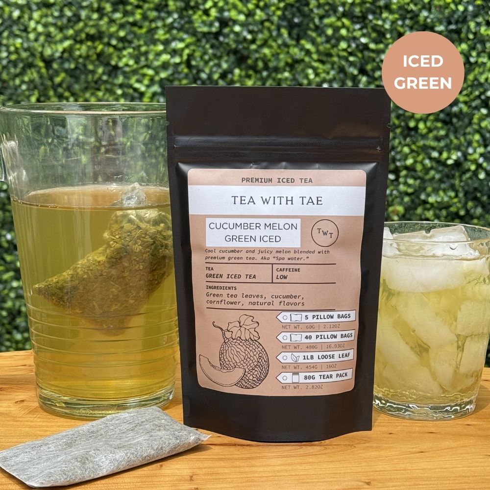 Cucumber Melon Green Iced Tea Pouch