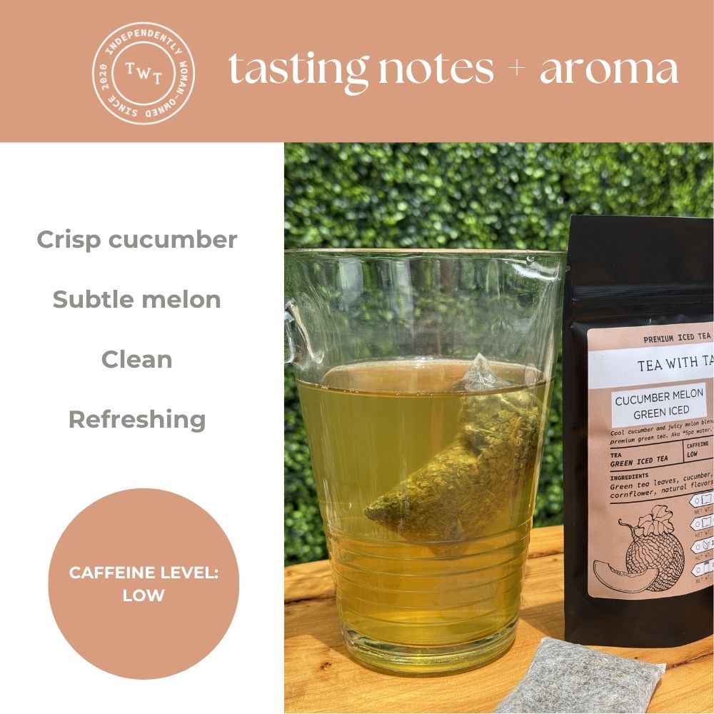 Cucumber Melon Green Iced Tea Pouch