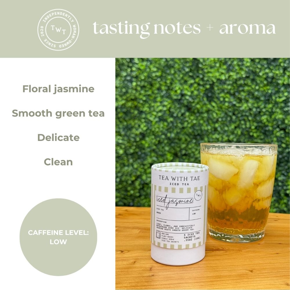 Jasmine Green Iced Mini Tea Tube (5 iced sachets)