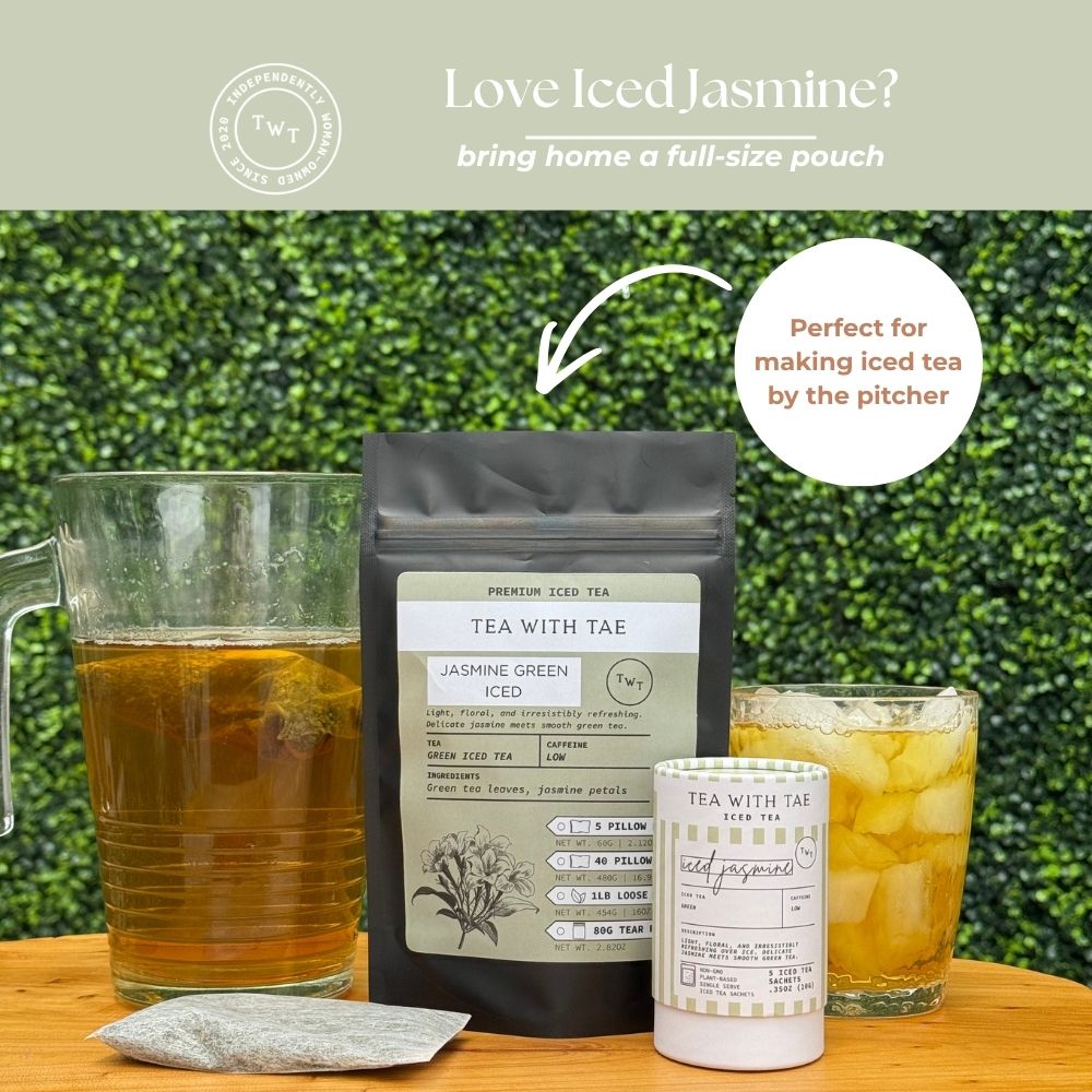 Jasmine Green Iced Mini Tea Tube (5 iced sachets)