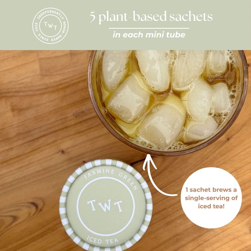 Jasmine Green Iced Mini Tea Tube (5 iced sachets)