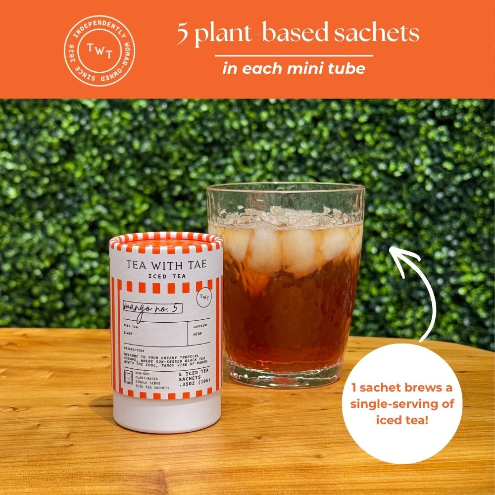 Mango No. 5 Iced Black Mini Tea Tube (5 iced sachets)