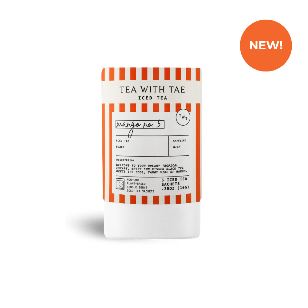 Mango No. 5 Iced Black Mini Tea Tube (5 iced sachets)