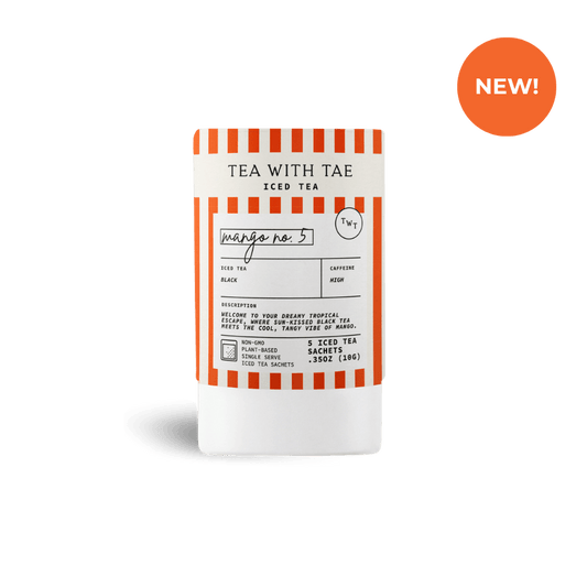 Mango No. 5 Iced Black Mini Tea Tube (5 iced sachets)
