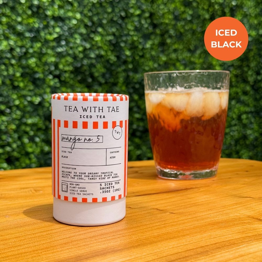Mango No. 5 Iced Black Mini Tea Tube (5 iced sachets)