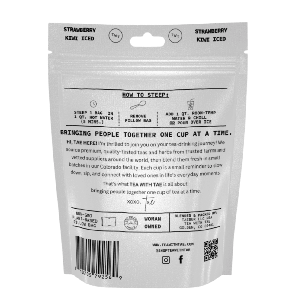 Strawberry Kiwi Iced Tea Pouch