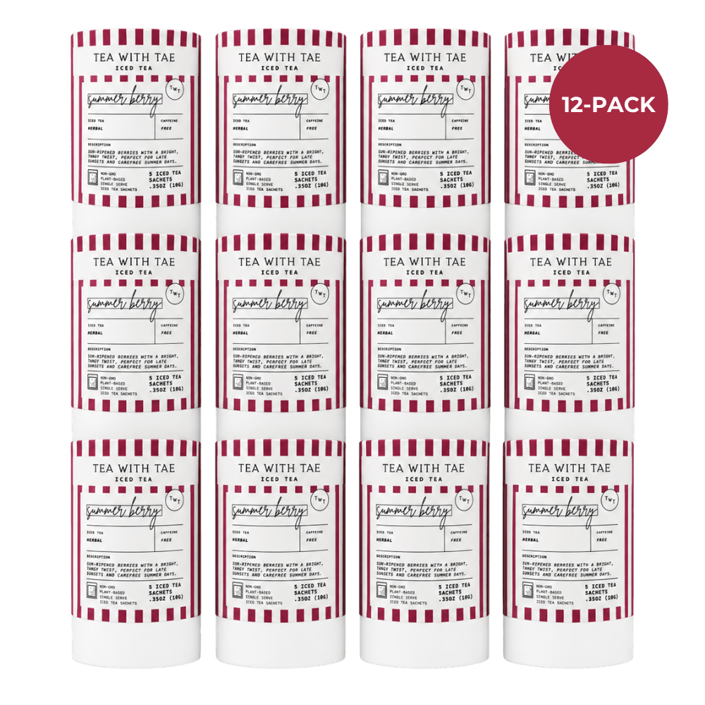 Summer Berry Iced Mini Tea Tube (5 iced sachets)